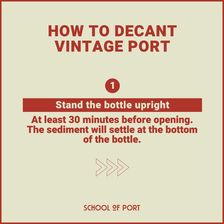 How to decant Vintage Port - 2