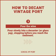 How to decant Vintage Port - 4