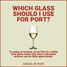Which glass should I use for port?